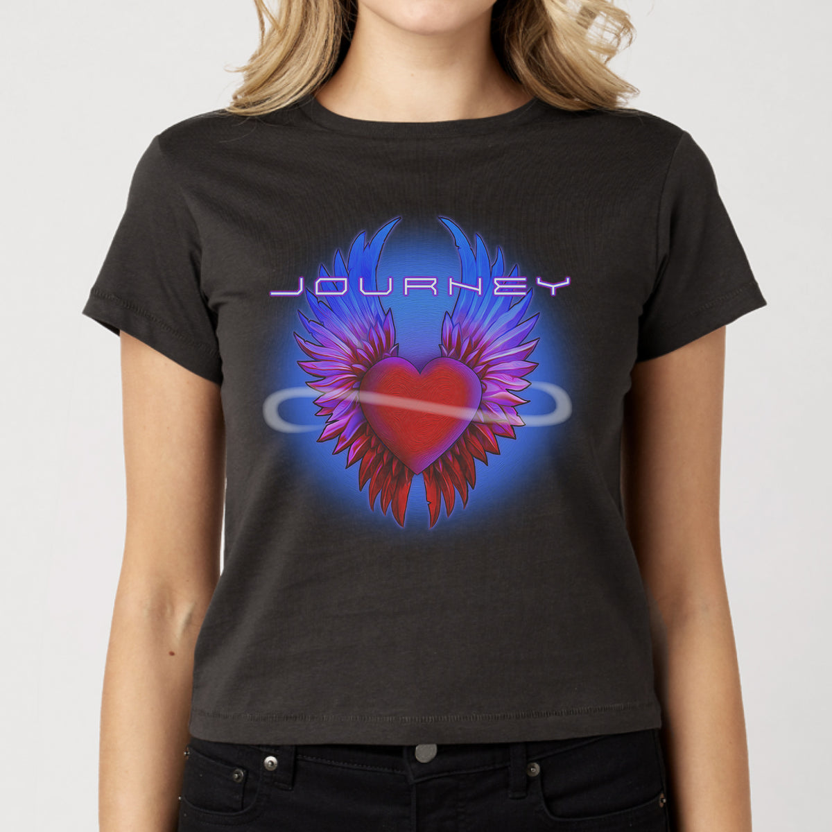 BABYL Tシャツ I×D×Z Sサイズ Journey Heart Juniors Baby Tee – Goodie Two Sleeves