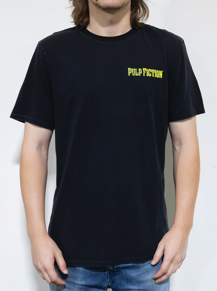 PULP FICTION Tシャツ Lサイズ Pulp Fiction Distress Unisex Tee – Goodie Two Sleeves