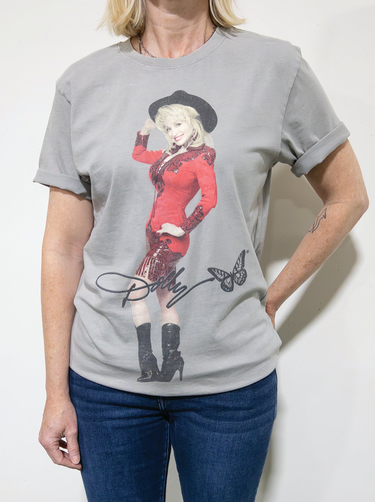 Goodie Two Sleeves Pink Floyd Dark Side Band T-Shirt - Women's T-Shirts in June Bug Goodie Two Sleeves Pink Floyd Dark Side Band T-Shirt - Women's T-Shirts in June Bug