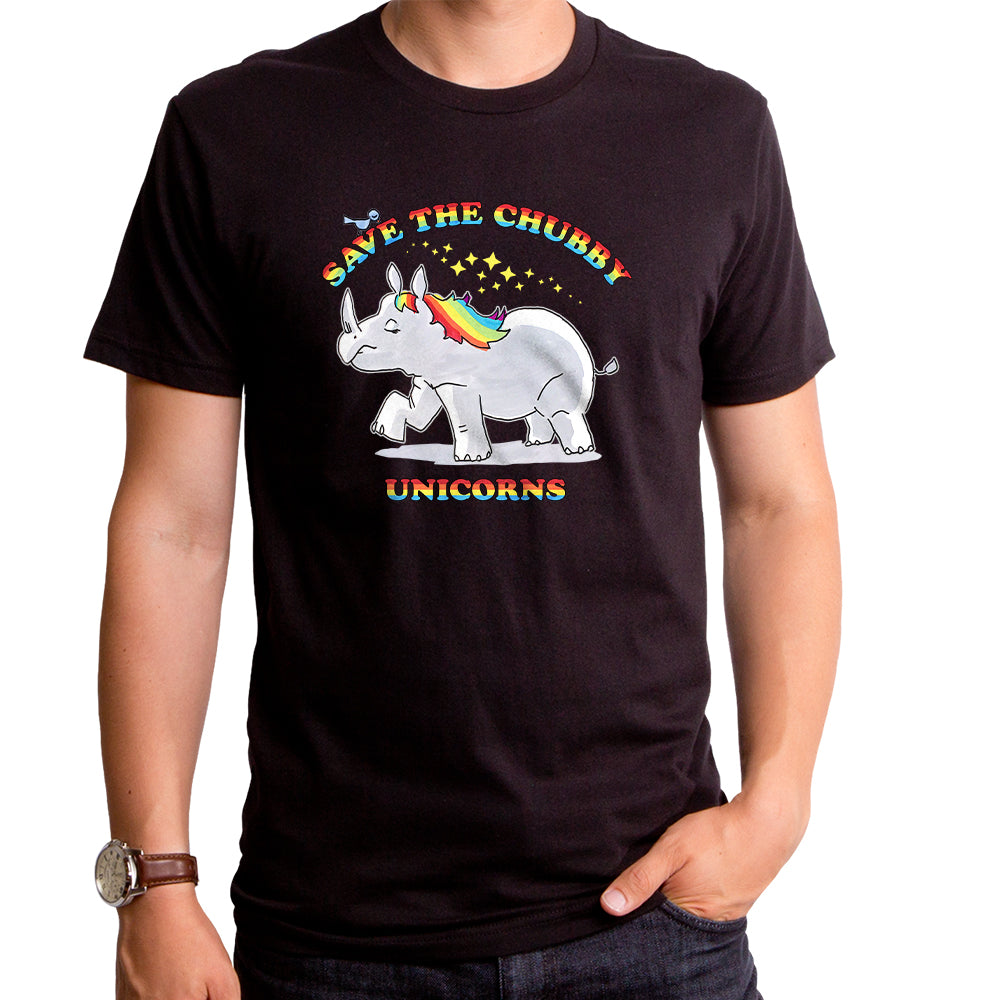 Save The Chubby Unicorn | Rhino Shirts For Men