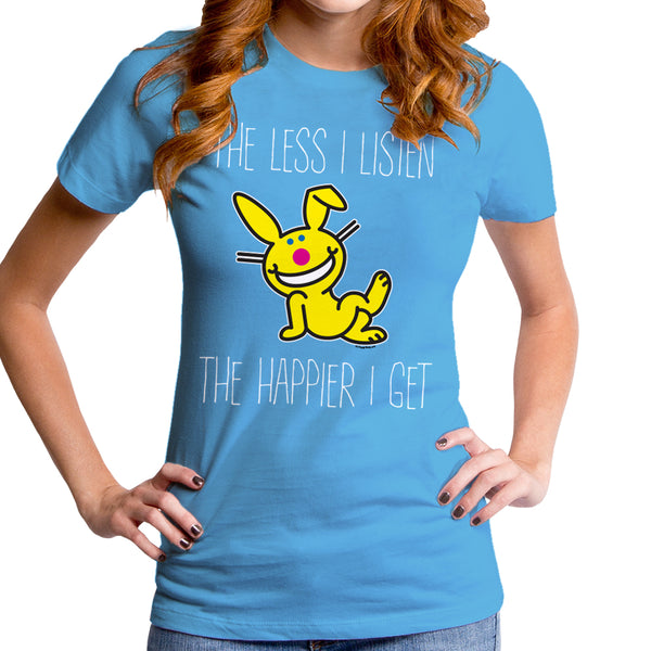 トップス Happy... Jim Benton - The Happier I Get Women's T-Shirt – Goodie Two Sleeves